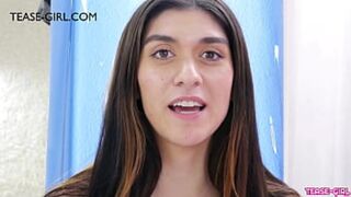 Foxy newbie shares first intense sex experience