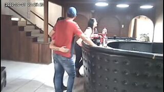 Marital mayhem ensues when hubby's affair gets exposed, leading to brutal bedroom brawl