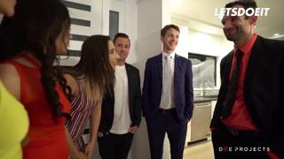 Valentina Nappi, Abella Danger & Vicki Chase Suck😜 & Ride Massive Cock🌭 Orgies - LETSDOEIT