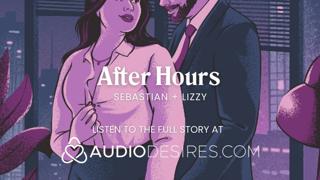 Blowing the boss, obeying his kinky commands and taking control on audio