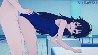 Dirty poolside idol banging at midnight - Idolm@ster SP x4