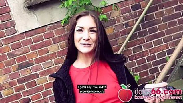 German Brunette Caught and Fucked in Car (PUBLIC) - LULLU GUN