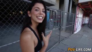 Pov session with tiny teen