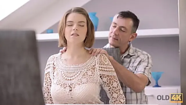 Ripened veteran seduces youthful porn star in explicit age-gap XXX extravaganza 