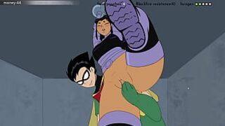 Raving Sluts Sodomized by 18 Titans: Fists Deep in Blackfire's Pussy✌