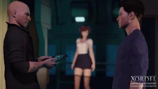 Raunchy Anime Whore Spies on Her Lover