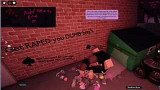 Desiring secretary assaulted by strong thug with powerful hands — ROBLOX