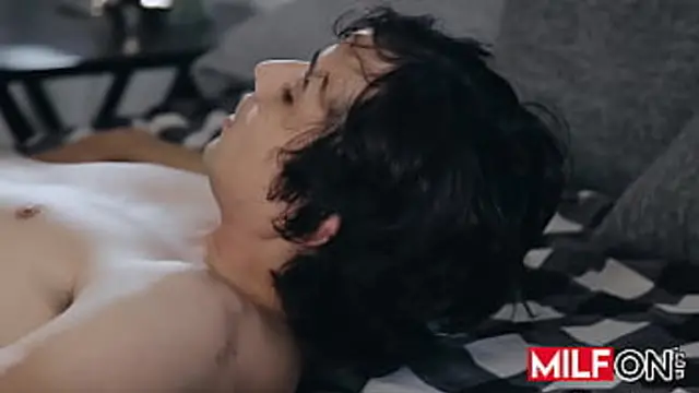  Busty mature beauty lures in a boy with her allure - Syren De Mer & Ricky Spanish