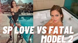 SP Love gets DP'd by an out-of-control Fatal Model 2 in this steamy XXX romp