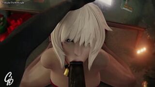 Daddy Pleasures Y'shtola In Explicit Act