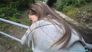 Fat Cock🍆 Slams Public Girl Deep for Explicit Pleasure