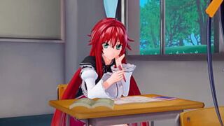 Raised & Akeno Library Domination, NTR Hardcore Fantasy - Sheer & PTRN