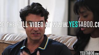 Sly Roommate Fucks Addicted Ebony Milf For Wild Interracial Action