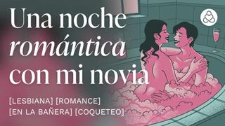 Steamy lesbian romance in the laundry room, Spanish hardcore sex tape