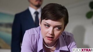 Mini Secretary Devoured by Fresh Boss