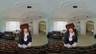 Meet Sakura's sultry siren side, as she rides your 'hard rod', unleashing her inner 'cardcaptors' in VR sex