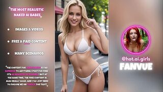 AI Babes: Hot Sex on Public Streets - Explicit Photo Collection