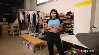 Sultry Moli Myers hooks up with her assistant in this steamy storage room tryst