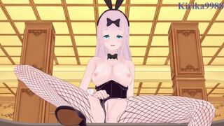 Chika's sweaty, lustful tryst in the casino with me - anime inspired debauchery