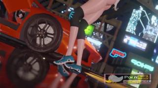 Mature 'Weiss' gets her 3D-animated 'shake' on in naughty😈 digital debauchery