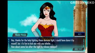 Quinquagenarian virgins, 'Supergirl' impaled Wonder Woman's crotch