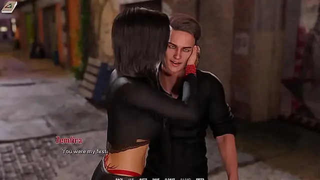 Taboo University #85 - Taking The Busty Grunge Girls Virginity By Fucking Her Hard In A Alley