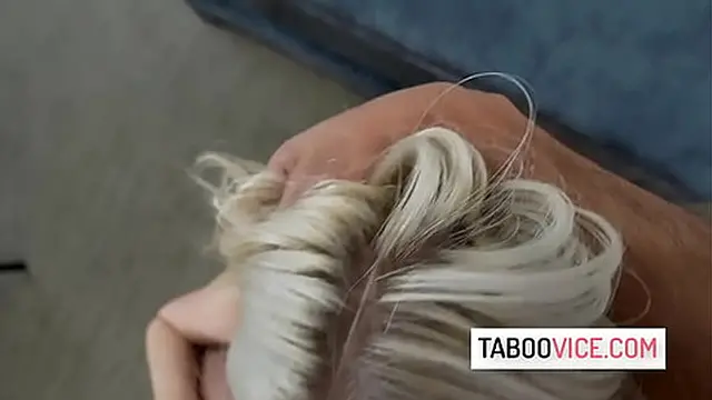 Quarantine Passion: Petite Blonde Stepdaughter Sucks & Fucks Her Dad - Scarlett Hampton