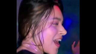 Latina teen fucks hard with strange at nightclub
