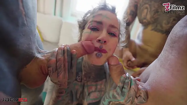 100% anal hardcore 3 on 1 &mdash; dp dap monster cocks bwc