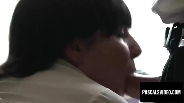 Luscious MILF with a big ass experiences rough floor action