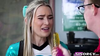 Sexy Stepsisters Get Fucked Like Animals In The Classroom While Cheating On Exams - www.SisOrgy.com