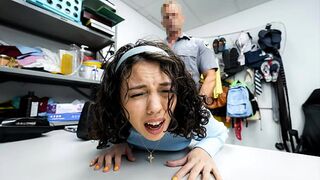 Innocent-Looking Shoplifter Satine Summers Reveals Her Naughty Side to The Guard on Duty - Pervcop