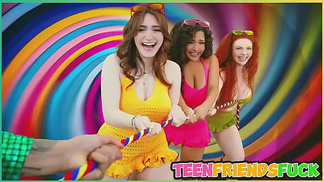 Sex Games on Teen Friends Fuck Day