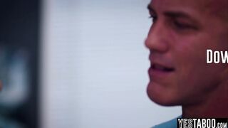 Mature teacher stepdad fucks Latina teen stepdaughter after class