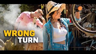 MATURE4K. Mature Czech is having fun outdoors