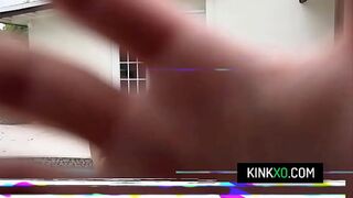 Teen BFFs Got Busted And Fucked For Sneaking Into The Neighbor's Pool