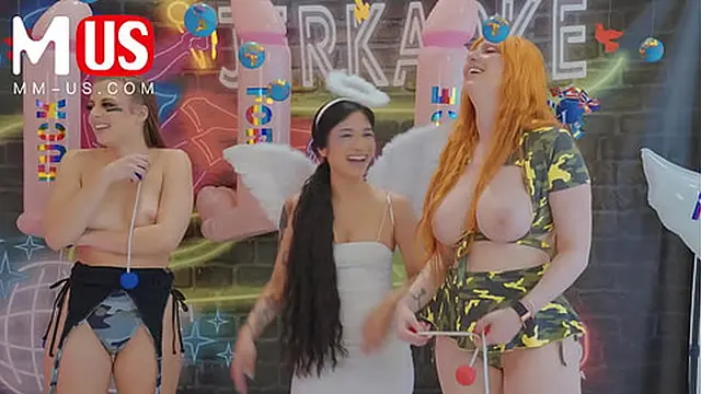 Jerkaoke - Lauren Phillips and Gia Derza Eat Each Other Out and Fuck