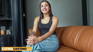 Big Booty 18yo Latina Cutie Riding Big Cock American Producer In Amateur Casting