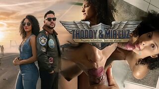 TOP GUN - EXTREME PASSION DURING SEX WITH A DELICIOUS CUMSHOT IN THE MOUTH