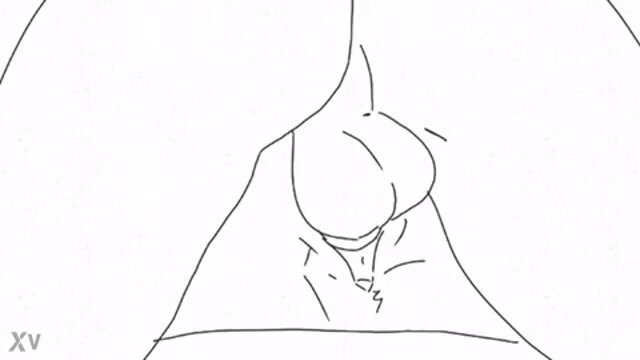 Hot mature babe with enormous rear gets smashed by clown husband in animated rough sex scene