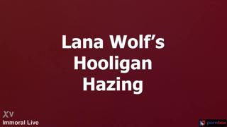 Rough rodeo sex with Lana Wolf's dominant hooligans