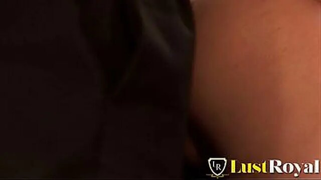 Nikol Sweet with natural tits has anal sex with a mature man